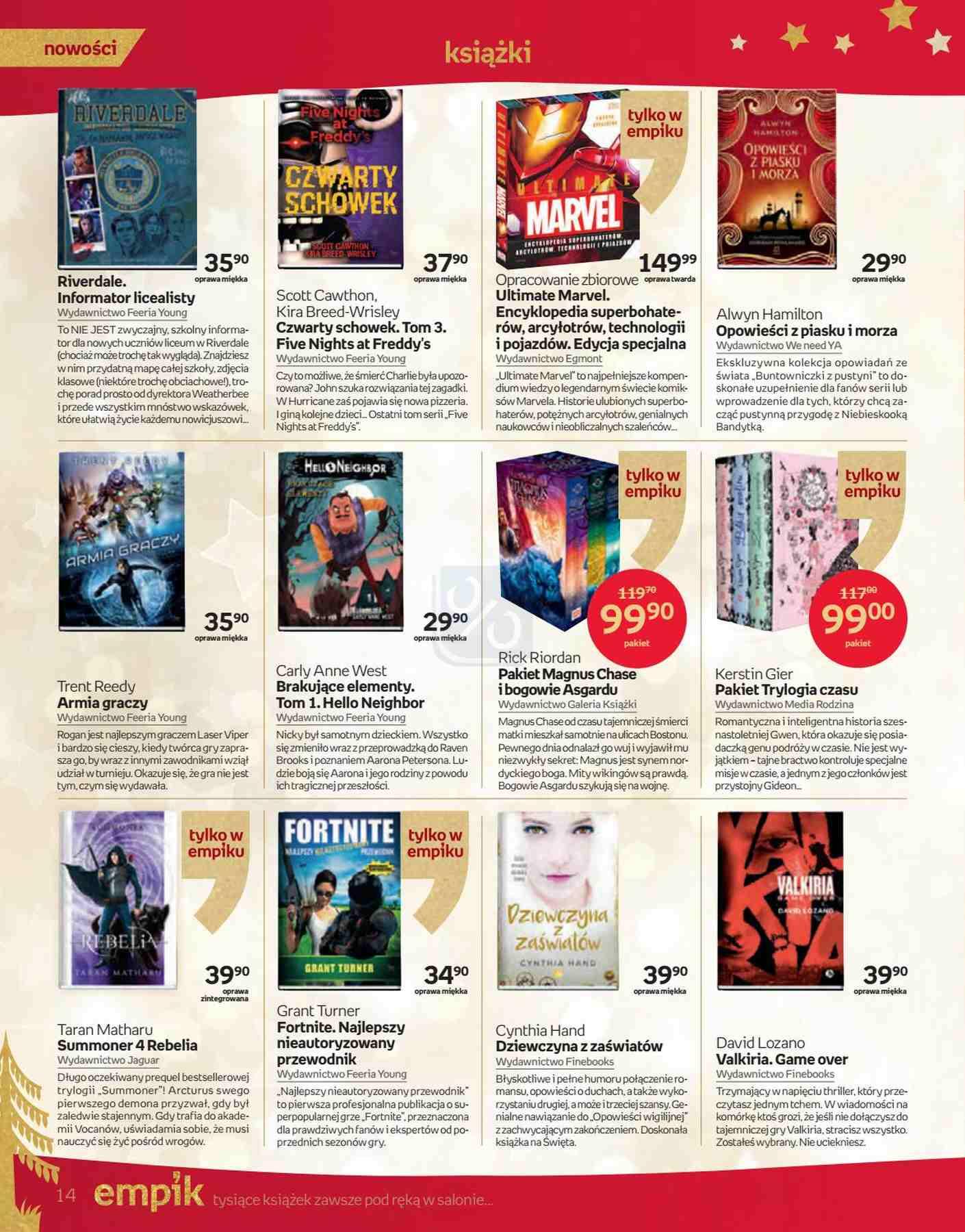 Gazetka promocyjna empik str. 14