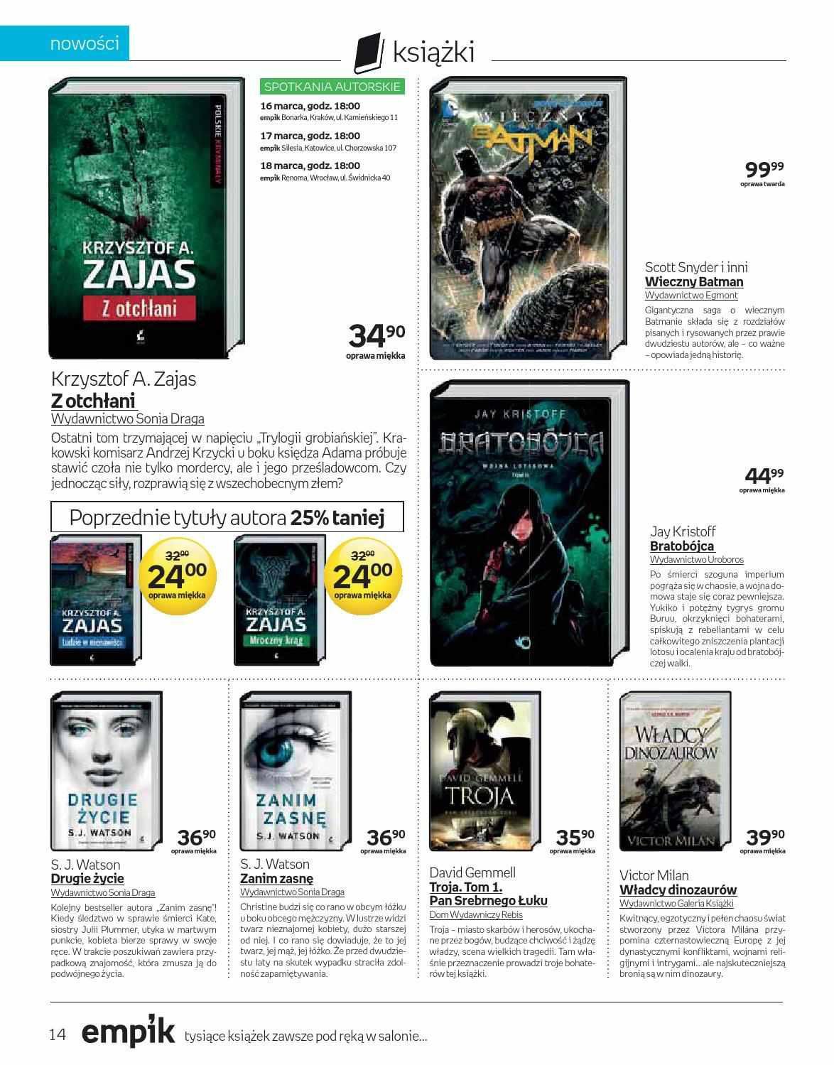 Gazetka promocyjna empik str. 14