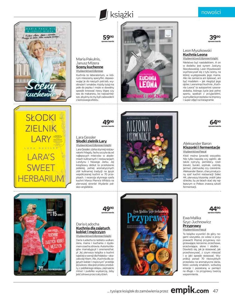 Gazetka promocyjna empik str. 47