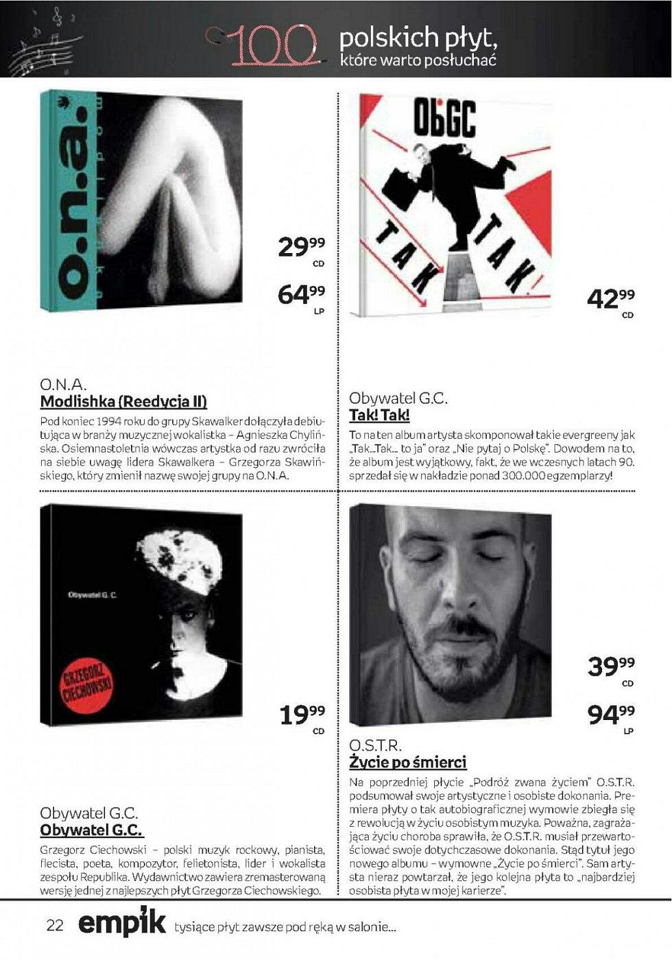 Gazetka promocyjna empik str. 22