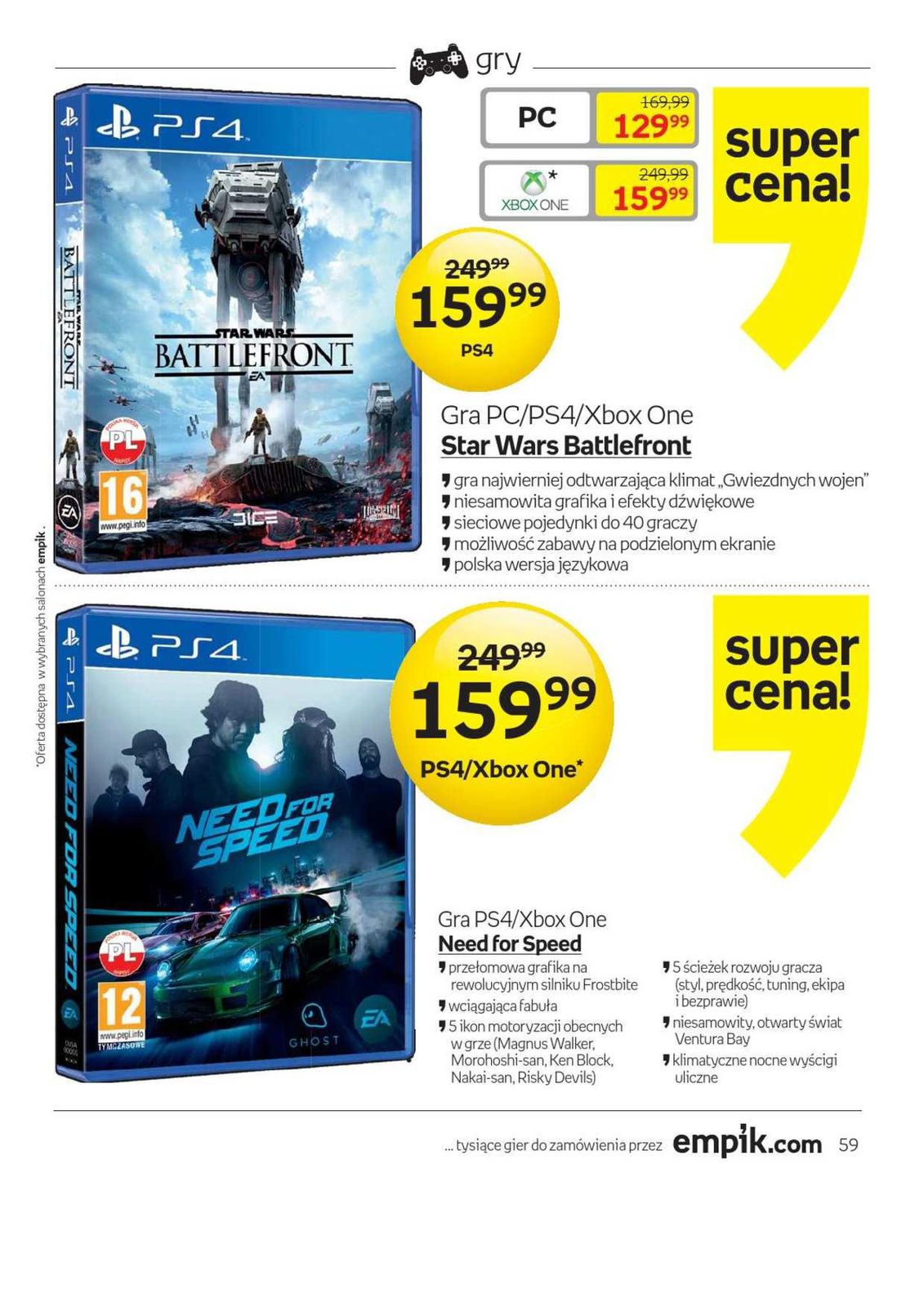 Gazetka promocyjna empik str. 59