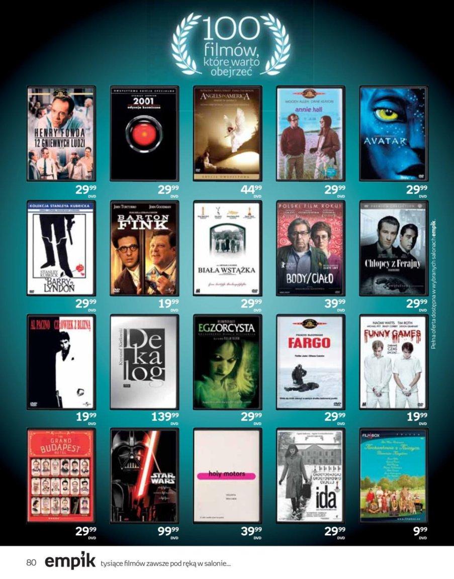 Gazetka promocyjna empik str. 80