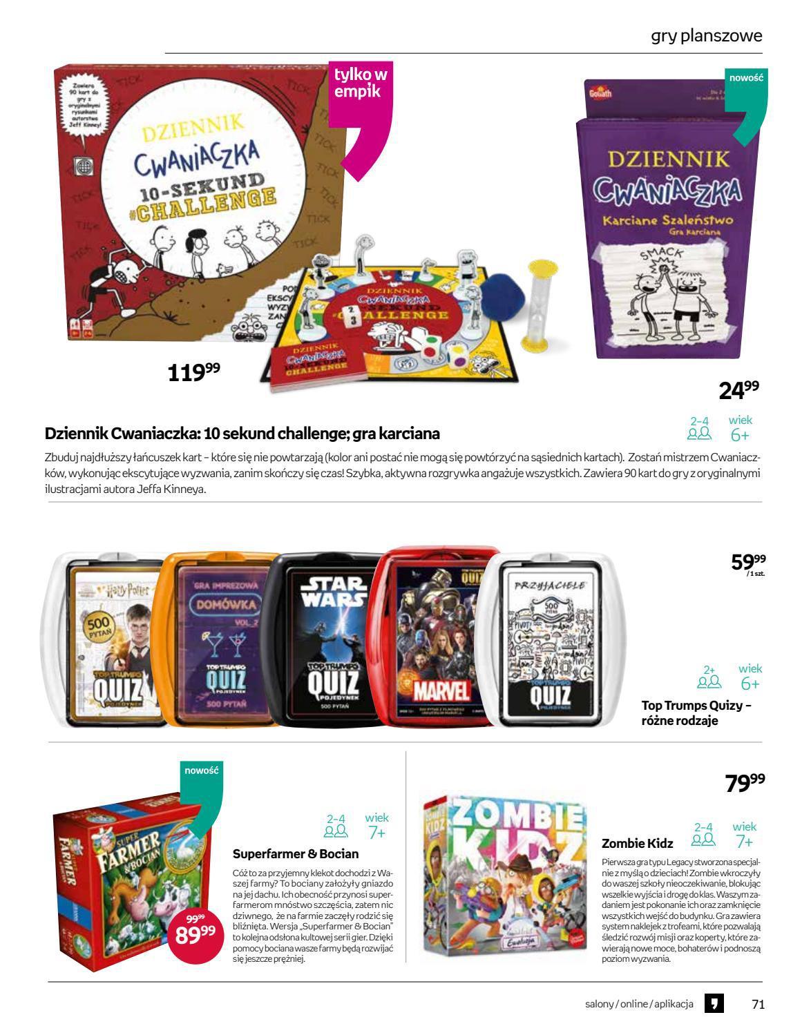 Gazetka promocyjna empik str. 71