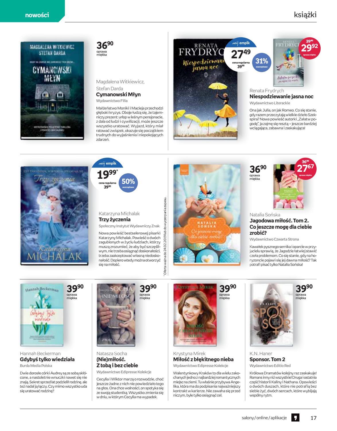Gazetka promocyjna empik str. 17