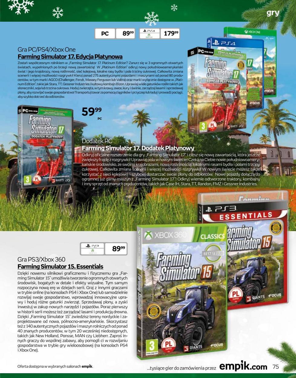 Gazetka promocyjna empik str. 75