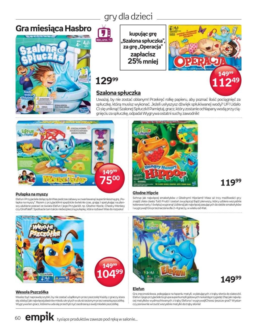 Gazetka promocyjna empik str. 60