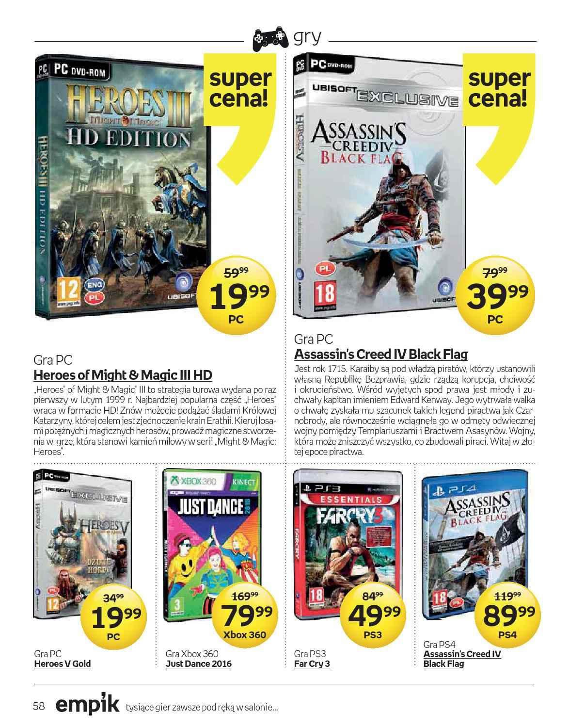 Gazetka promocyjna empik str. 58