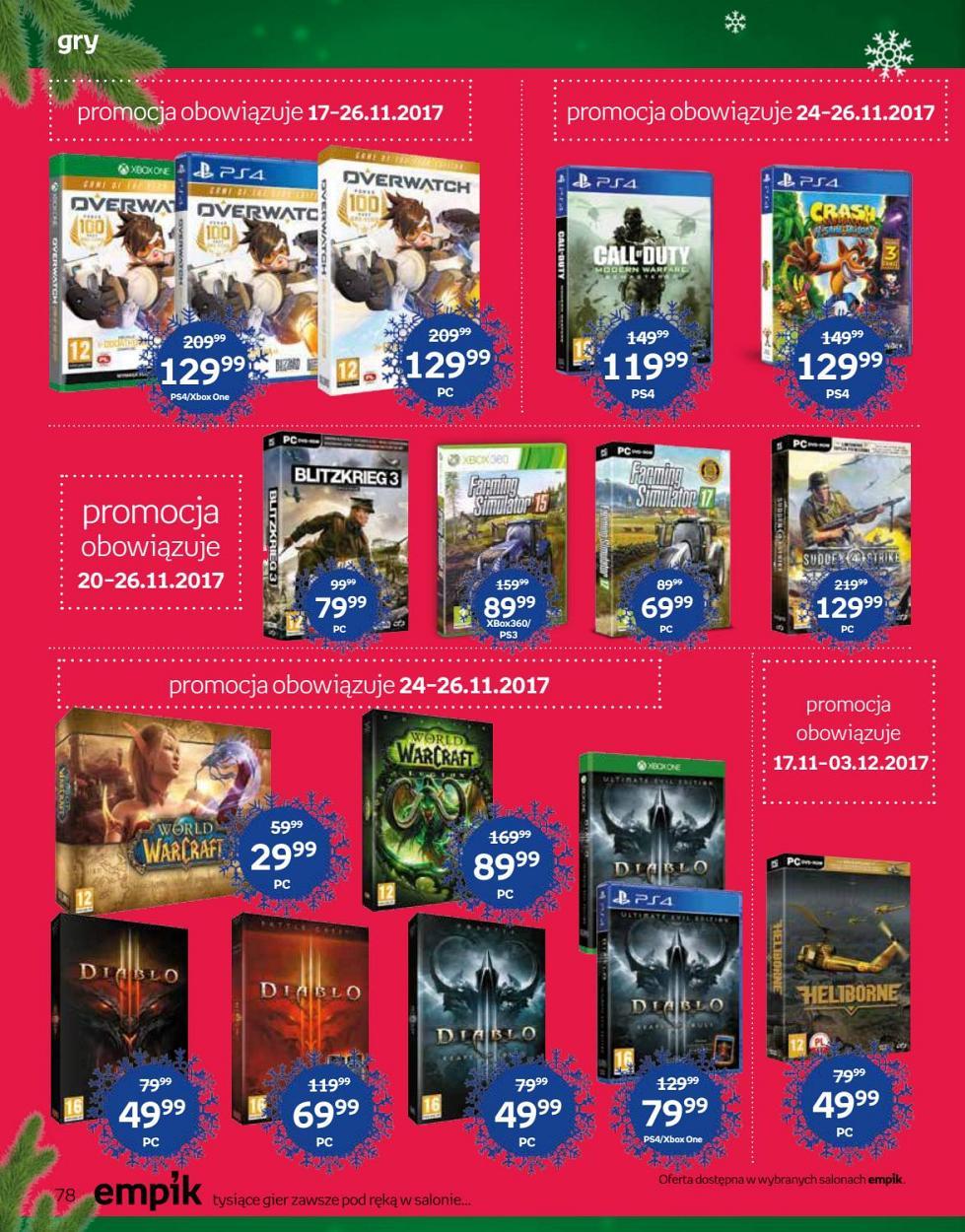 Gazetka promocyjna empik str. 78