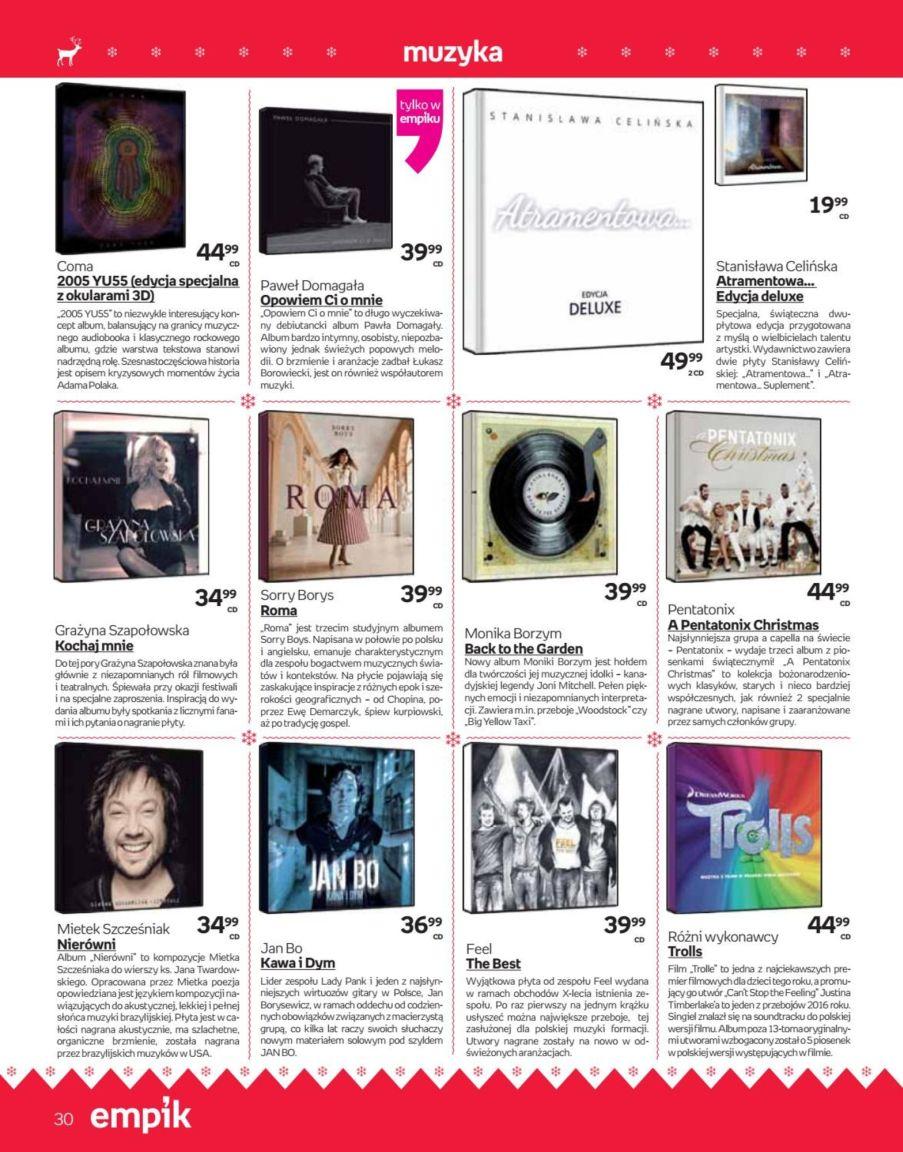 Gazetka promocyjna empik str. 30