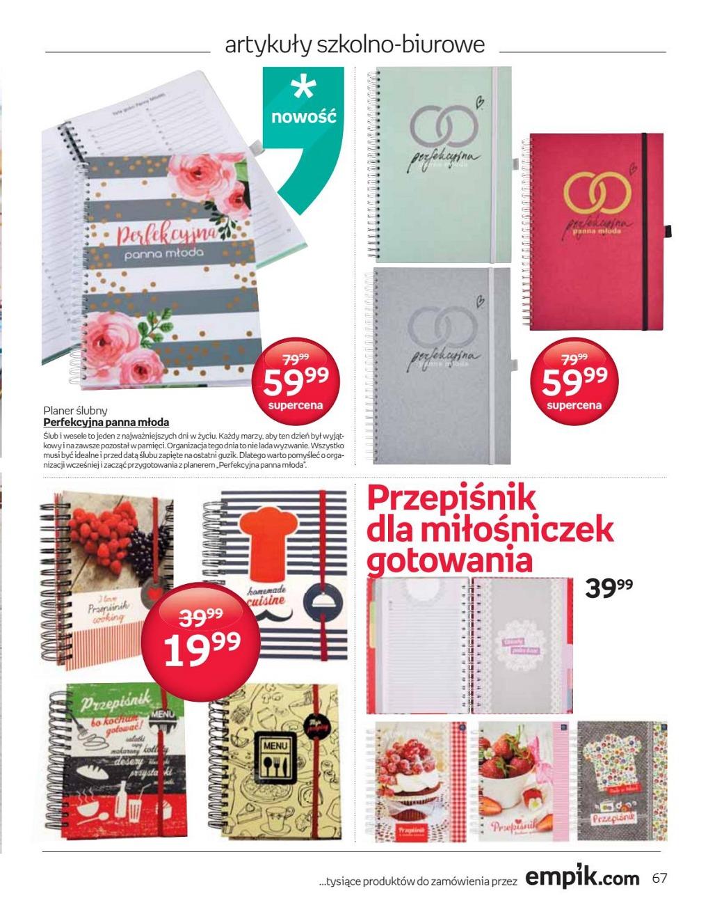 Gazetka promocyjna empik str. 67