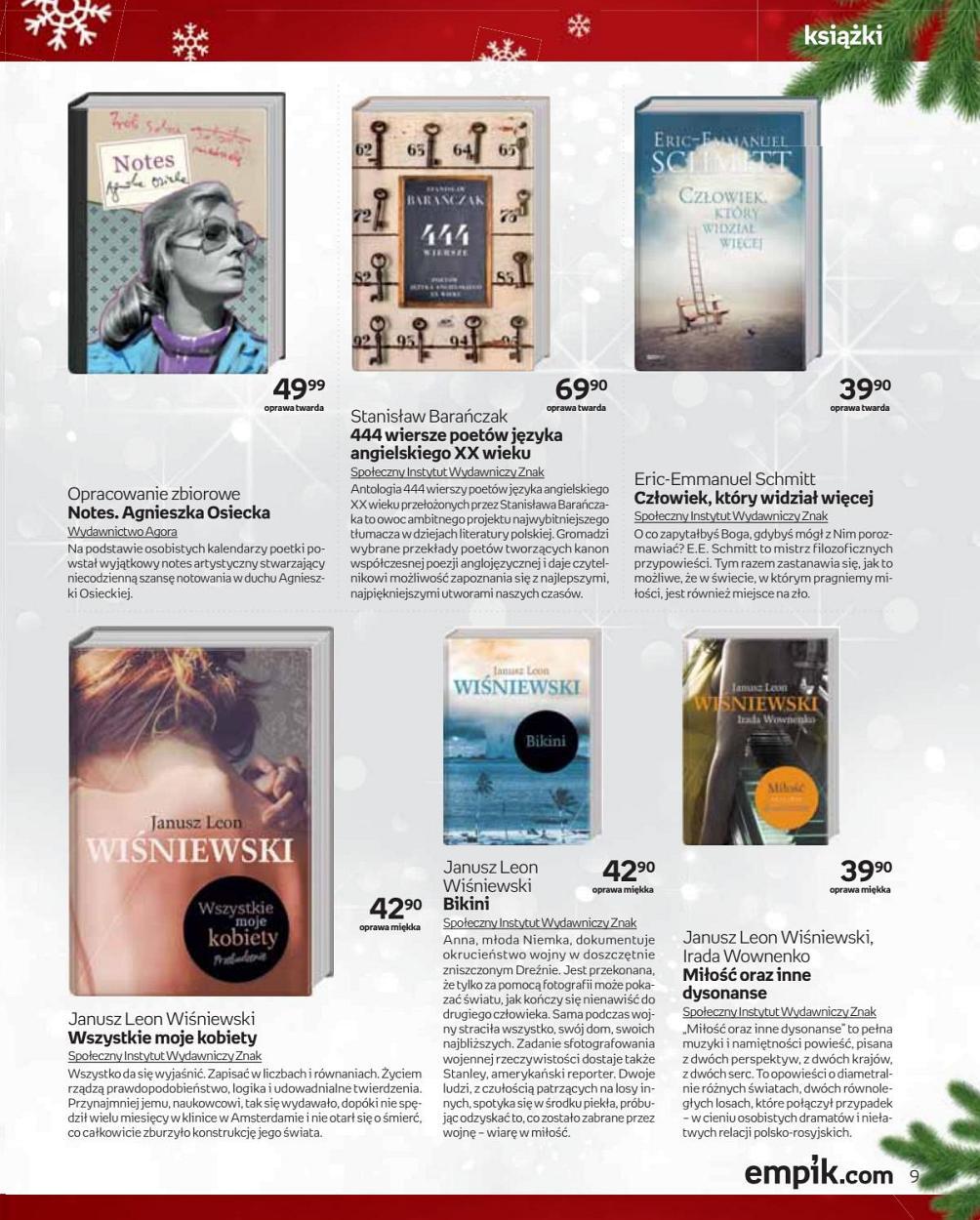 Gazetka promocyjna empik str. 9