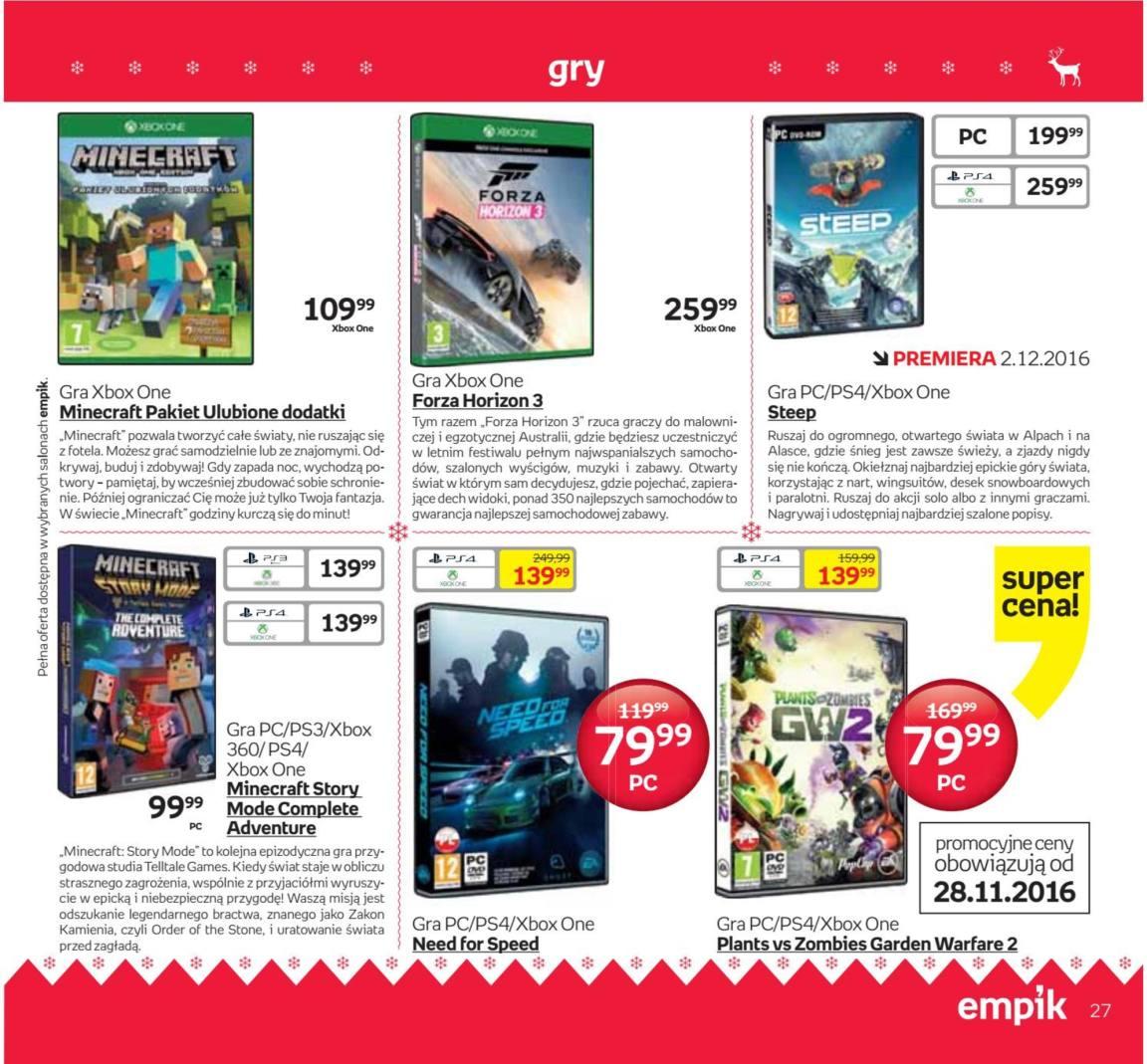 Gazetka promocyjna empik str. 27