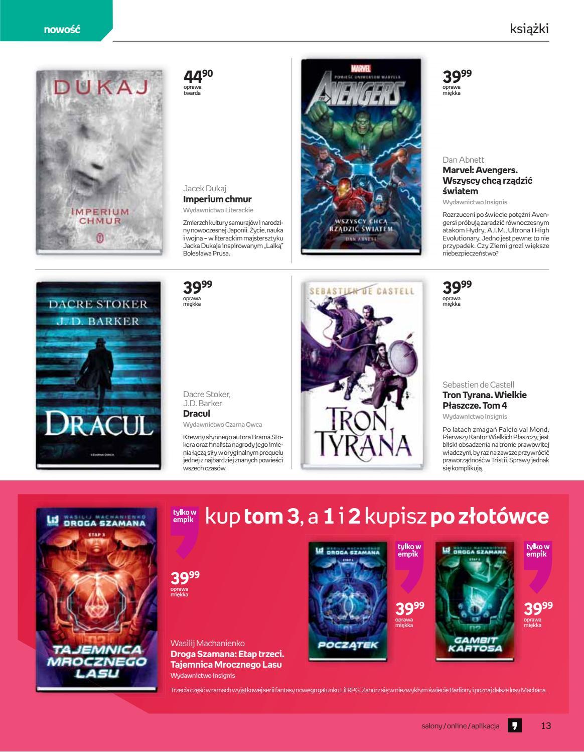 Gazetka promocyjna empik str. 13