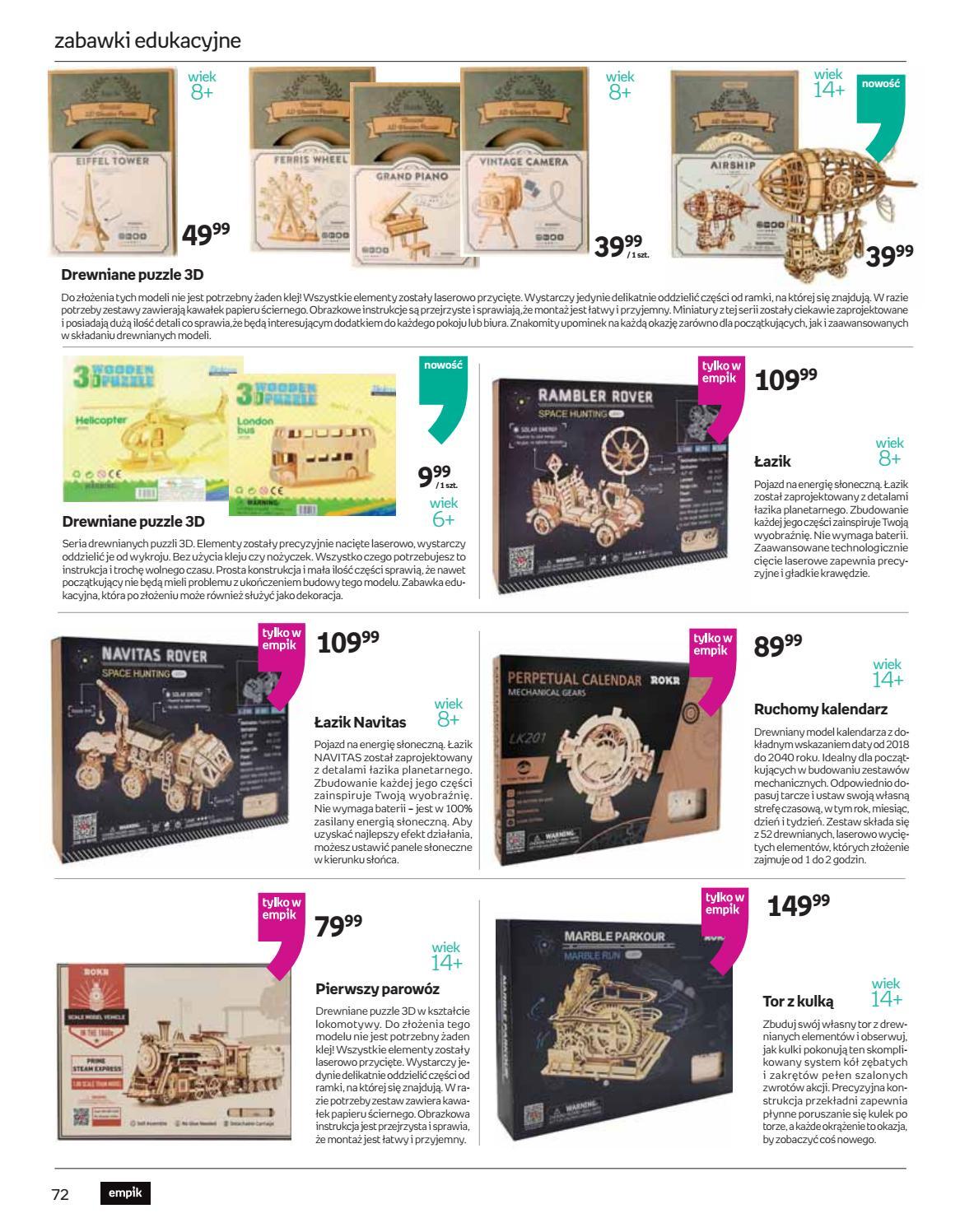 Gazetka promocyjna empik str. 72