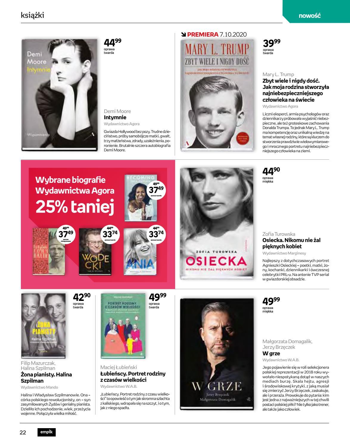 Gazetka promocyjna empik str. 22