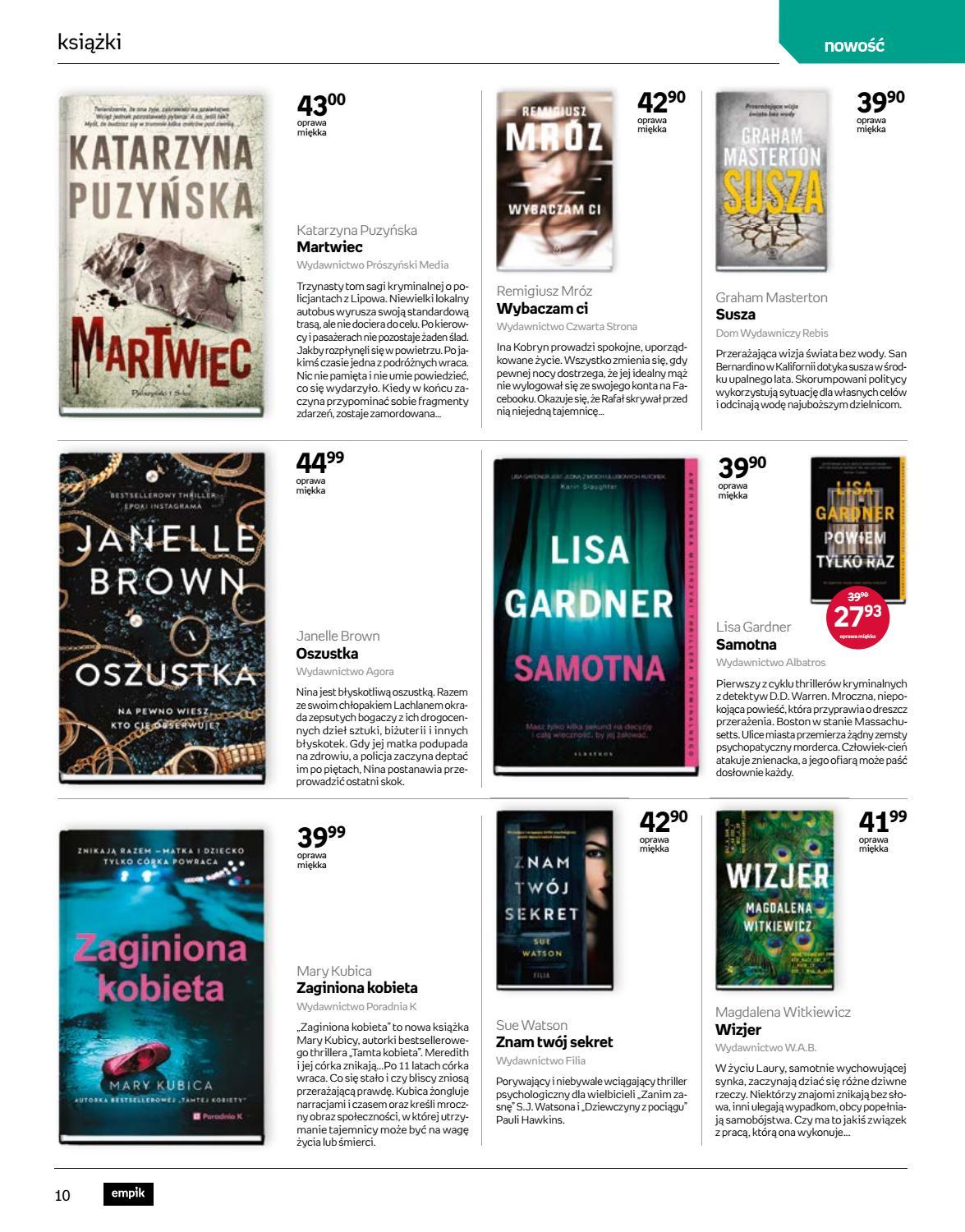 Gazetka promocyjna empik str. 10