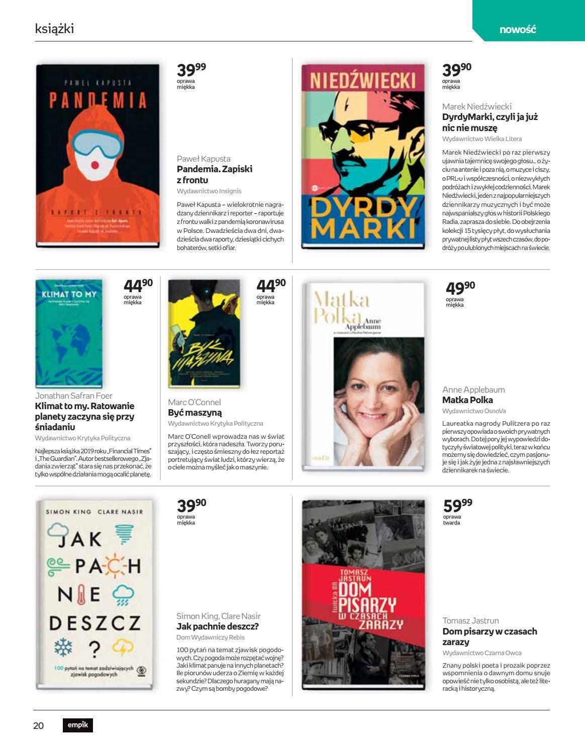 Gazetka promocyjna empik str. 20