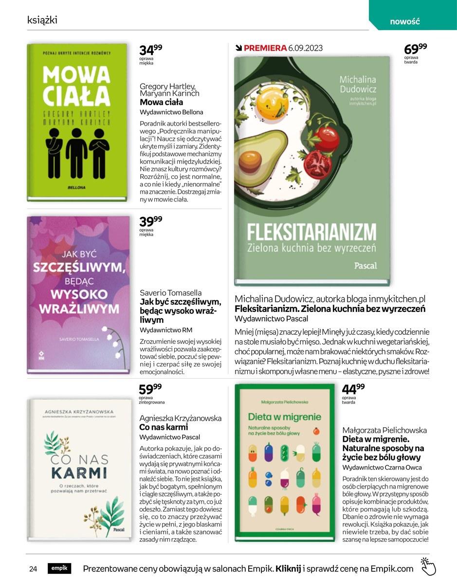 Gazetka promocyjna empik str. 24