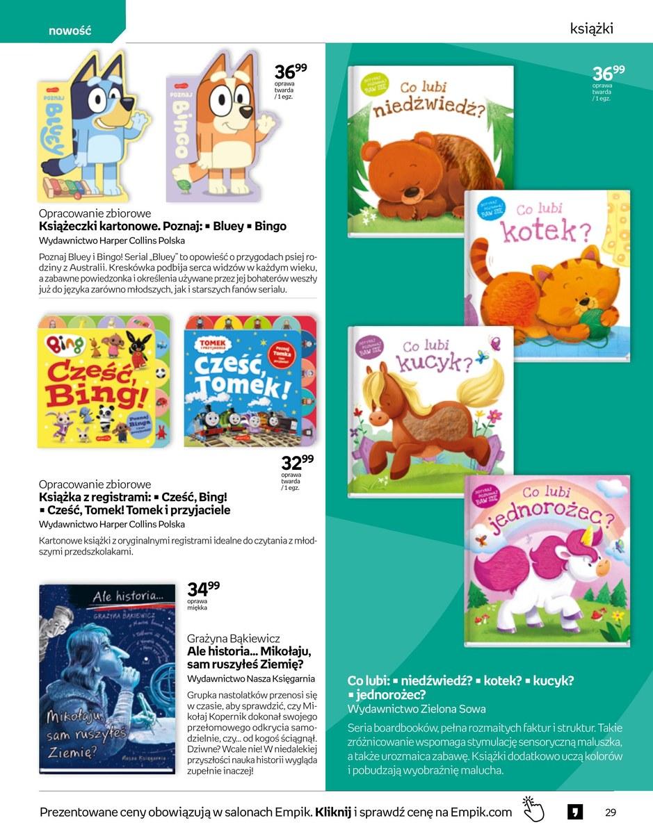 Gazetka promocyjna empik str. 29