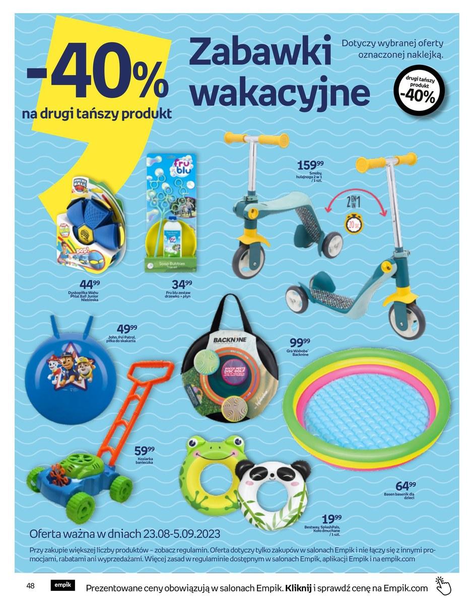 Gazetka promocyjna empik str. 48