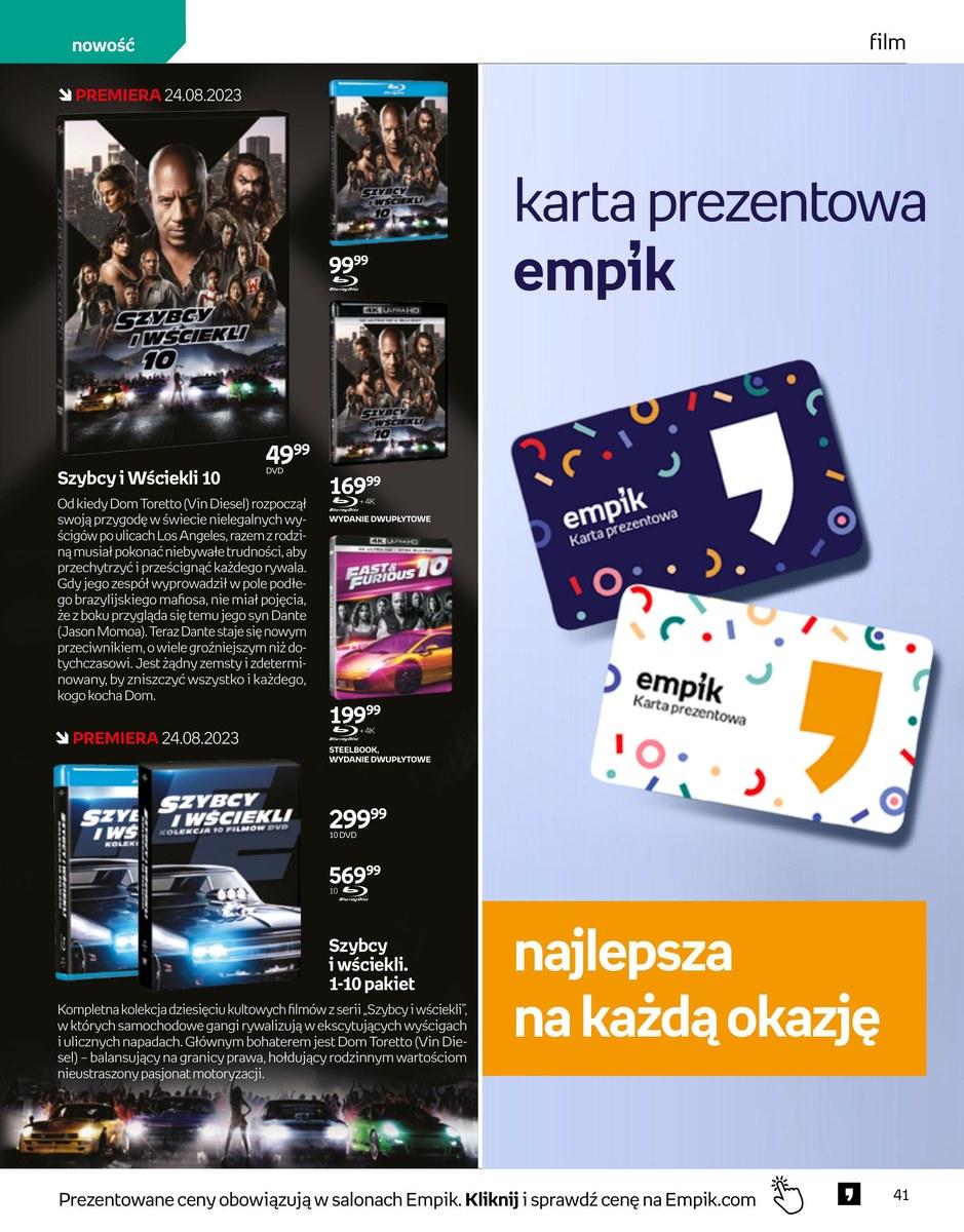 Gazetka promocyjna empik str. 41