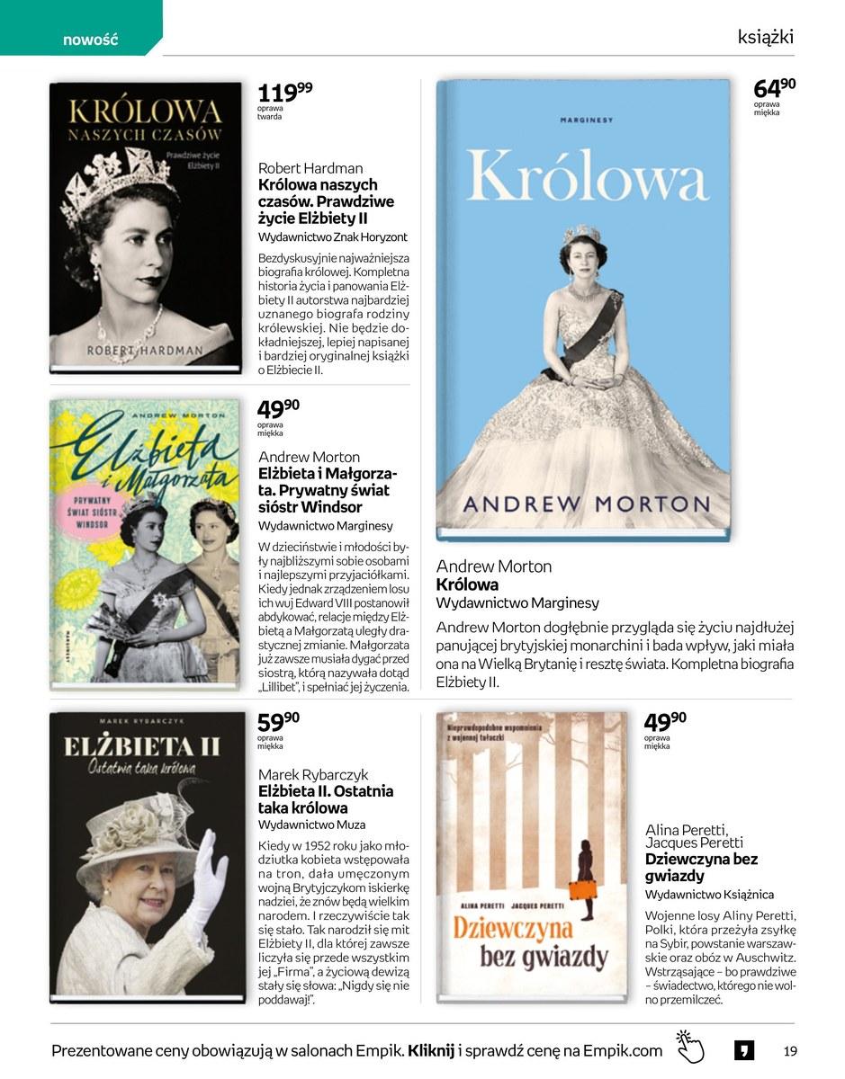Gazetka promocyjna empik str. 19