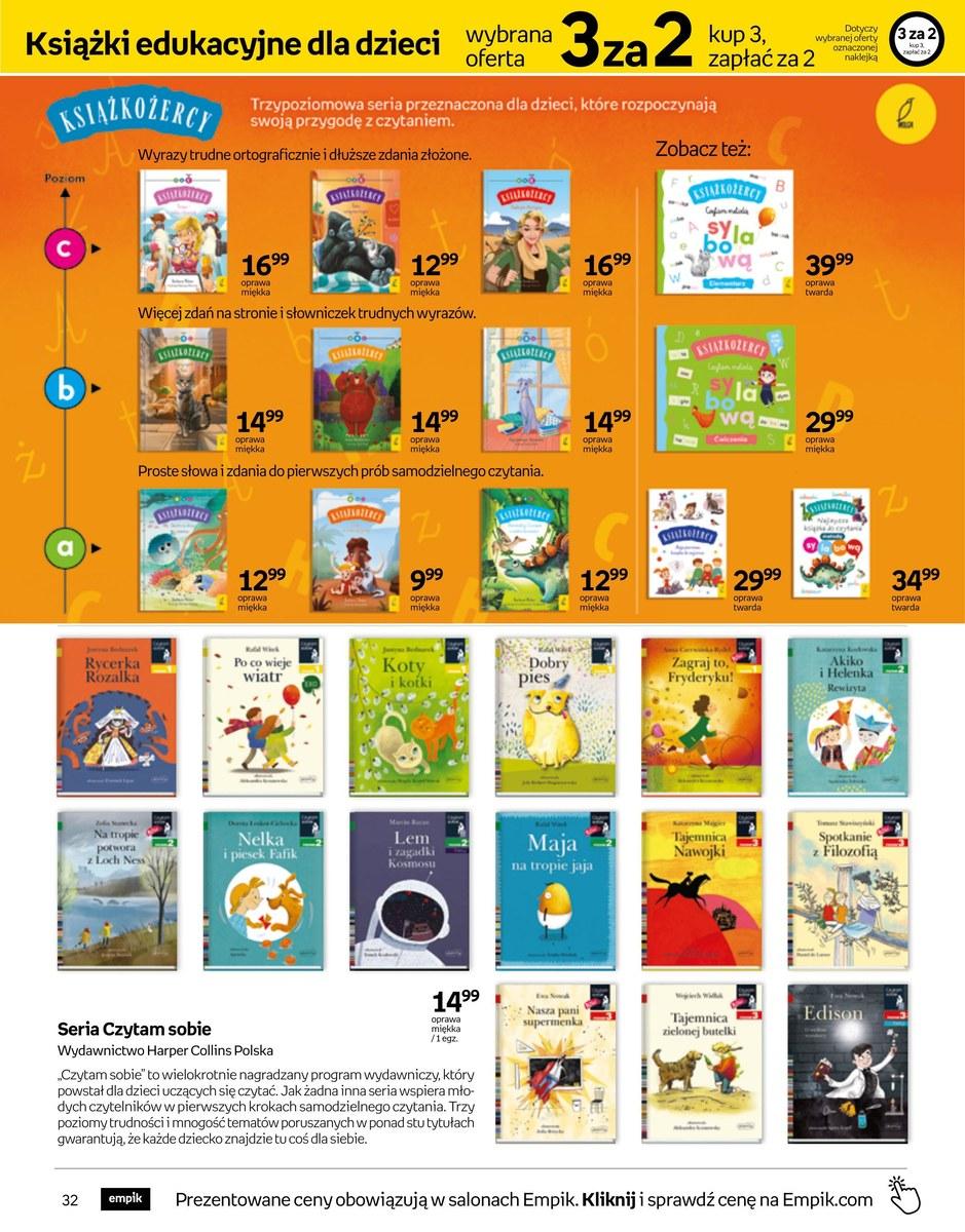 Gazetka promocyjna empik str. 32