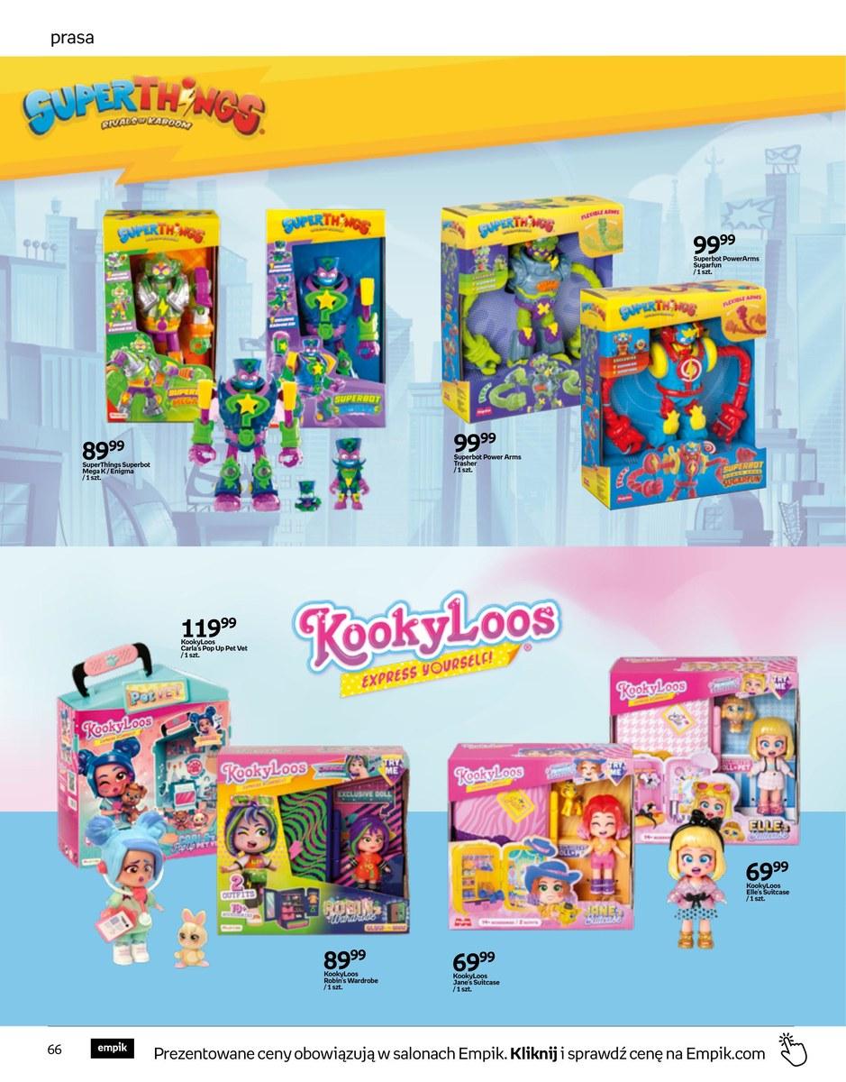 Gazetka promocyjna empik str. 66
