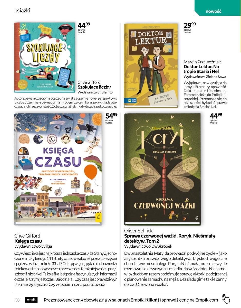 Gazetka promocyjna empik str. 30