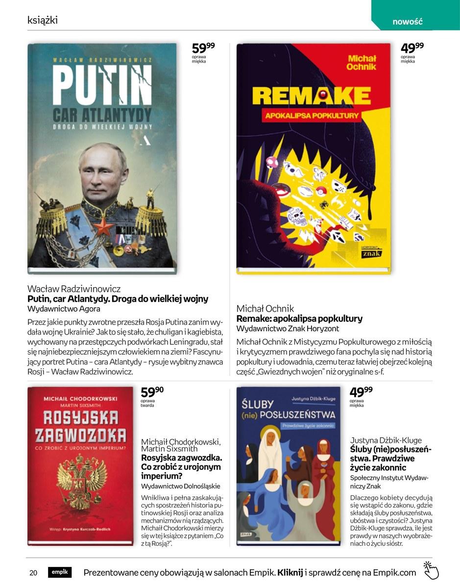 Gazetka promocyjna empik str. 20
