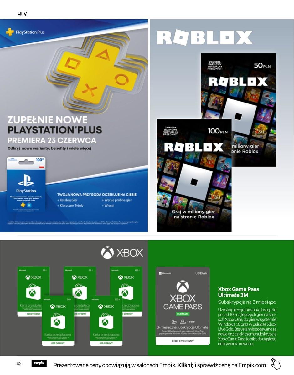Gazetka promocyjna empik str. 42