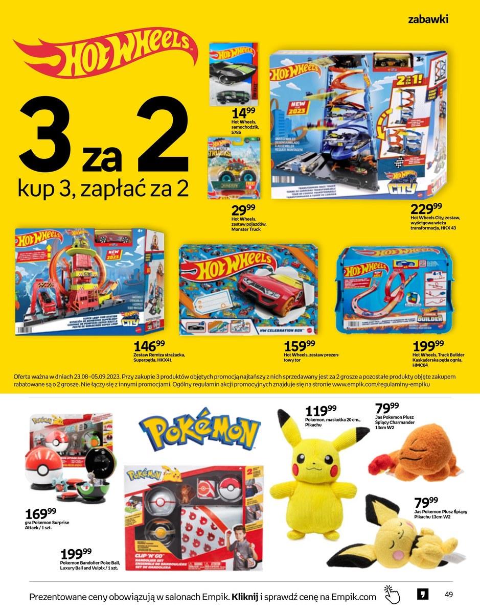 Gazetka promocyjna empik str. 49