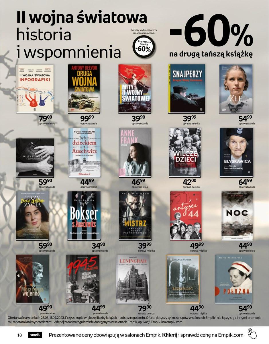 Gazetka promocyjna empik str. 18